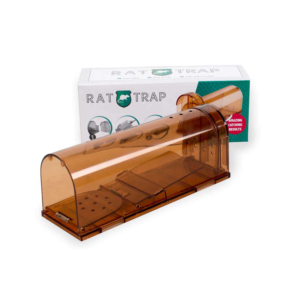 Rattenfalle aus Kunststoff, 1 Eingang