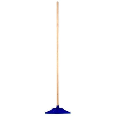 Mm eurotool stabiler Schaber mm Kunststoff blau 38cm mit Griff 160cm