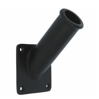 Waelbers Produkte Fahnenmasthalter Aluminium schwarz
