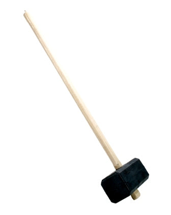 Mm Eurotool Kunststoff-Gartenhammer mit Stiel 110 cm