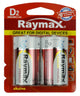 Raymax Batterie Alkaline LR20 D 15V x2St