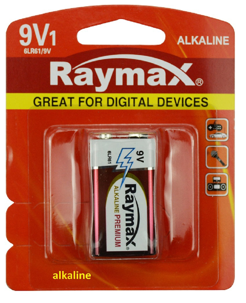 Raymax-Batterie Alkali 6lr61 e 9V x1St