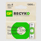 GP-Batterie wiederaufladbar AA 1300 mAh x4 Stk