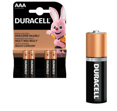 Plus alkalische Batterie AAA pro 4 Stück orange schwarz