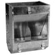 Olba Products Kaninchen-Futterstation, verzinkt, 2 Fächer