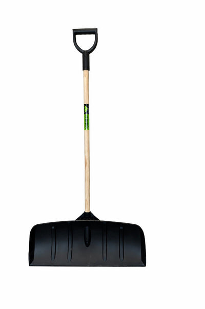Mm Eurotool Produkte Futterschneepflug mm Kunststoff schwarz mit D-Griff 112 cm