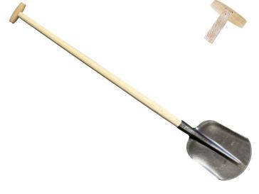 Die weiße Schaufel Drents Modell 14 geb 000 110cm T-Griff