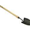 Die weiße amerikanische Handschaufel mit Eschenknaufstiel 48 cm dewhite