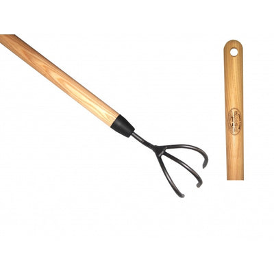 Der weiße Grubber mit 3 Zinken und Eschenstiel 140 cm von Dewitt