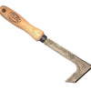 Das weiße Unkrautmesser mit Eschenstiel 14 cm entweißt