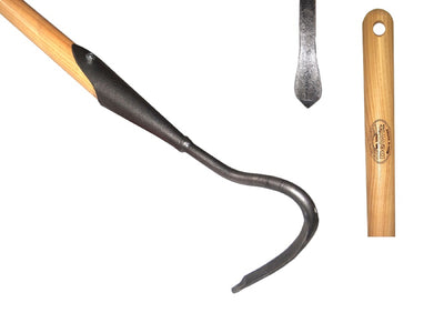 Der weiße Grubber 1 Zahn-Eschenstiel 140 cm entweißt