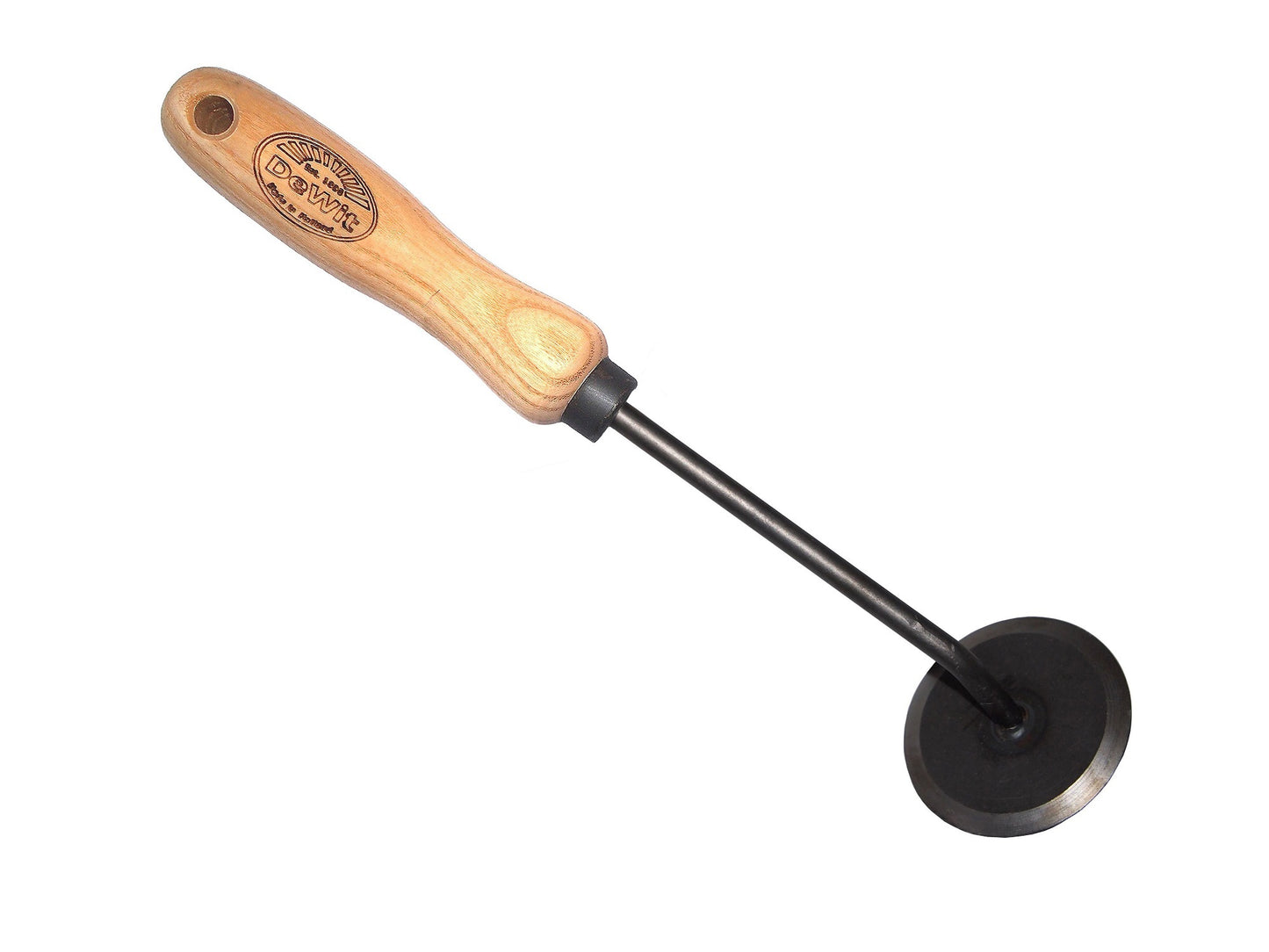 Das weiße Rundhacke-Diskushacke-Essen-Handgriff 14 cm dewit