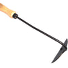 Der weiße Handabsatz ist halbmondförmig geschmiedet, 14 cm Griff aus Eschenholz, 14 cm entweißt
