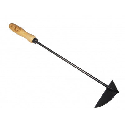 Der weiße geschmiedete Griff 12 cm, der linke Eschenstiel 14 cm, entweißt