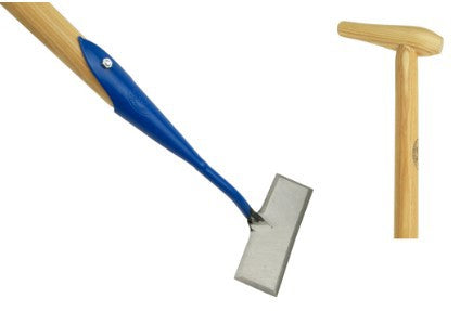 Die weiße rechteckige Hacke 14 cm Eschenstiel dewit