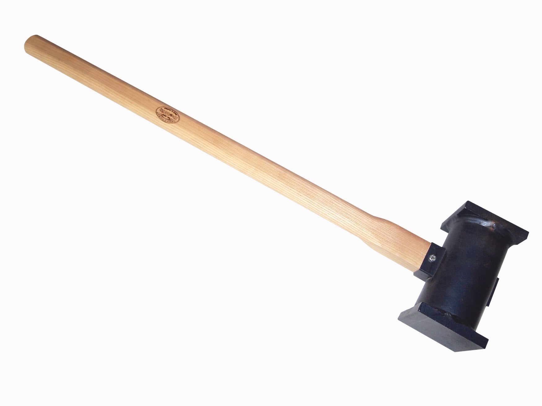 Der weiße Gartenhammer mit Eschenstiel aus Metall, 900 mm, weiß