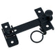 Waelbers Lukendeckel 130x60mm schwarz