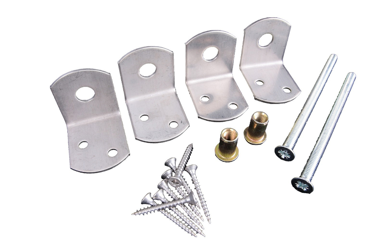 Waelbers Uni Fitting Set Bolzen L100mm Schrauben Edelstahl