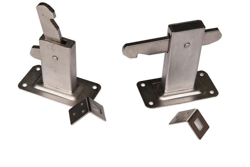 Waelbers Türhalter Wandmodell Edelstahl