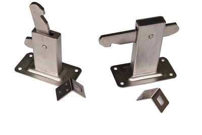 Waelbers Türhalter Wandmodell Edelstahl