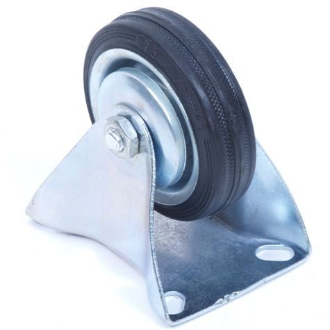Tarsus Bockrolle 100 mm. Schwarz