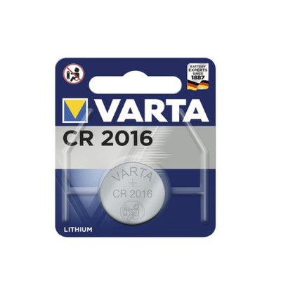 Varta CR2016 3V Lithium -Knopfzelle pro Stück