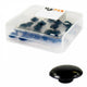 Bofix -Lenker -Dichtungsdichtungskappen 6 mm kleiner Flansch 25 Teile 291810