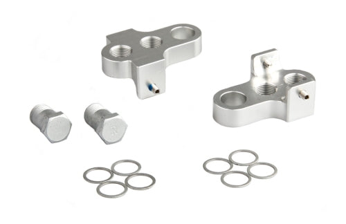Mirage Kurbelwender mit Edelstahl -Bolzen -Aluminium T6 Silber