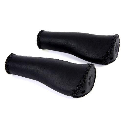 Velo Handle Leder Ergo 135 135mm Schwarz