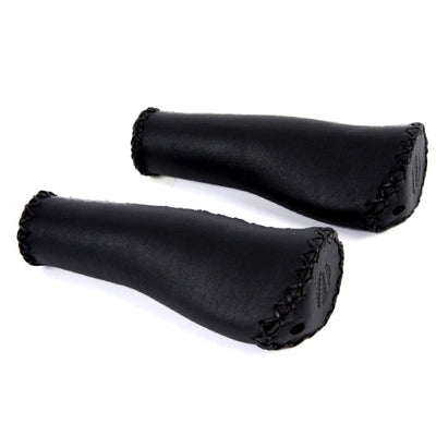 Velo Handle Leder Ergo 135 135mm Schwarz