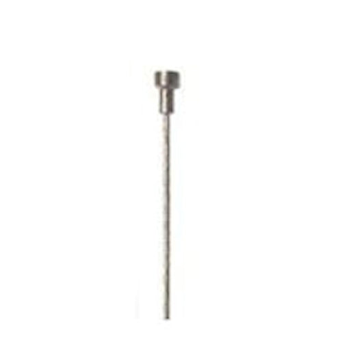 Elvedes Kupplungs-Innenzug 2000mm 1×19 Gewinde verzinkt Ø1,5mm mit V-Nippel (auf Karte)