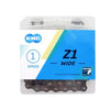KMC Z1X EPT 1 2x1 8Kette - Braun - Singlespeed - 112 Glieder