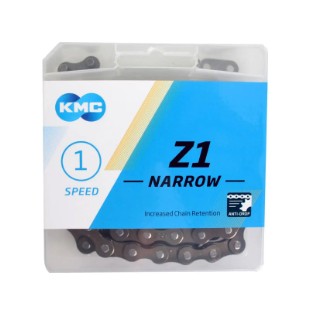 BD0704A KMC Halskette 1 2x3 32 Smal Z1 Braun - 112 Schakels