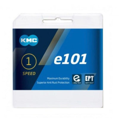 KMC E101 EPT Fahrradkette 112 Glieder - Silber