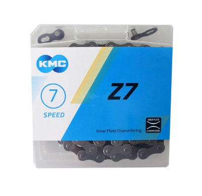KMC Fahrradkette Z7 - 6 7 Gang - Grau - 114 Glieder