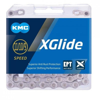 KMC X-Glide Halskette 9 11V 126L Shimano Cues