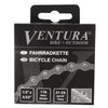 Ventura-Kette 8-Gang, 1 2x3 32 116L graubraun (hängendes Paket)