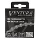 Ventura-Kette 8-Gang, 1 2x3 32 116L graubraun (hängendes Paket)