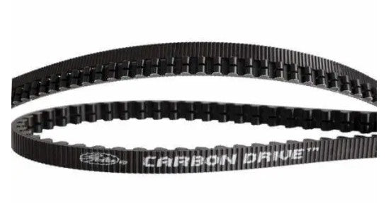 Gates CDX Riem Carbon Drive 125 Zähne schwarz schwarz
