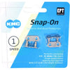 KMC Kettenglied - Snap-on - 1 8 - 8.60mm - Silber