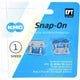 KMC Kettenglied - Snap-on - 1 8 - 8.60mm - Silber