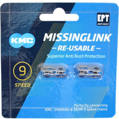 KMC Kette Link X9 1 2x11 128 - Silber