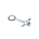 Set Feuerkettenspanner 60mm Stahl silber