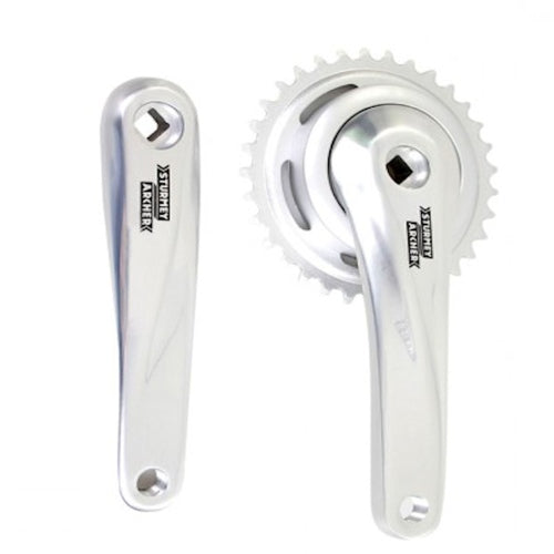 Sunrace Cranket 33T, Kurbellänge 170 mm. Silber, Aluminium, spiellos