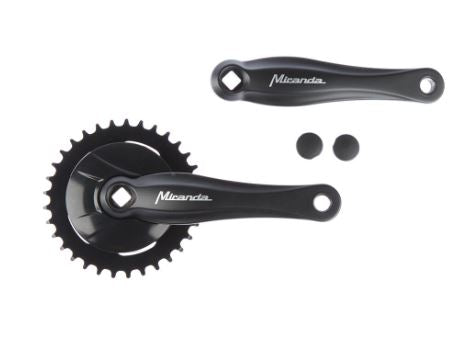 Miranda Beta 1 Kurbel Set 32T 3 32 “Disc 9,2 cm, schwarz