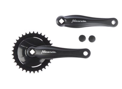 Miranda Beta 1 Kurbel Set 32T 3 32 “Disc 9,2 cm, schwarz