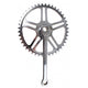 Kurbelgarnitur mit Zapfen 44T 170 mm silber