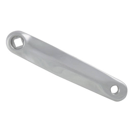 Kurbelteil cr. links 170mm schlüssellos gebaut. Aluminium silber breit