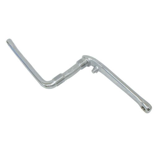 Einteilige Kurbel 175mm schwarz