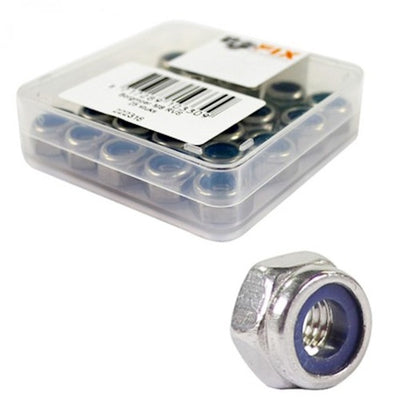 Mutter m8 pro 25 aus Edelstahl